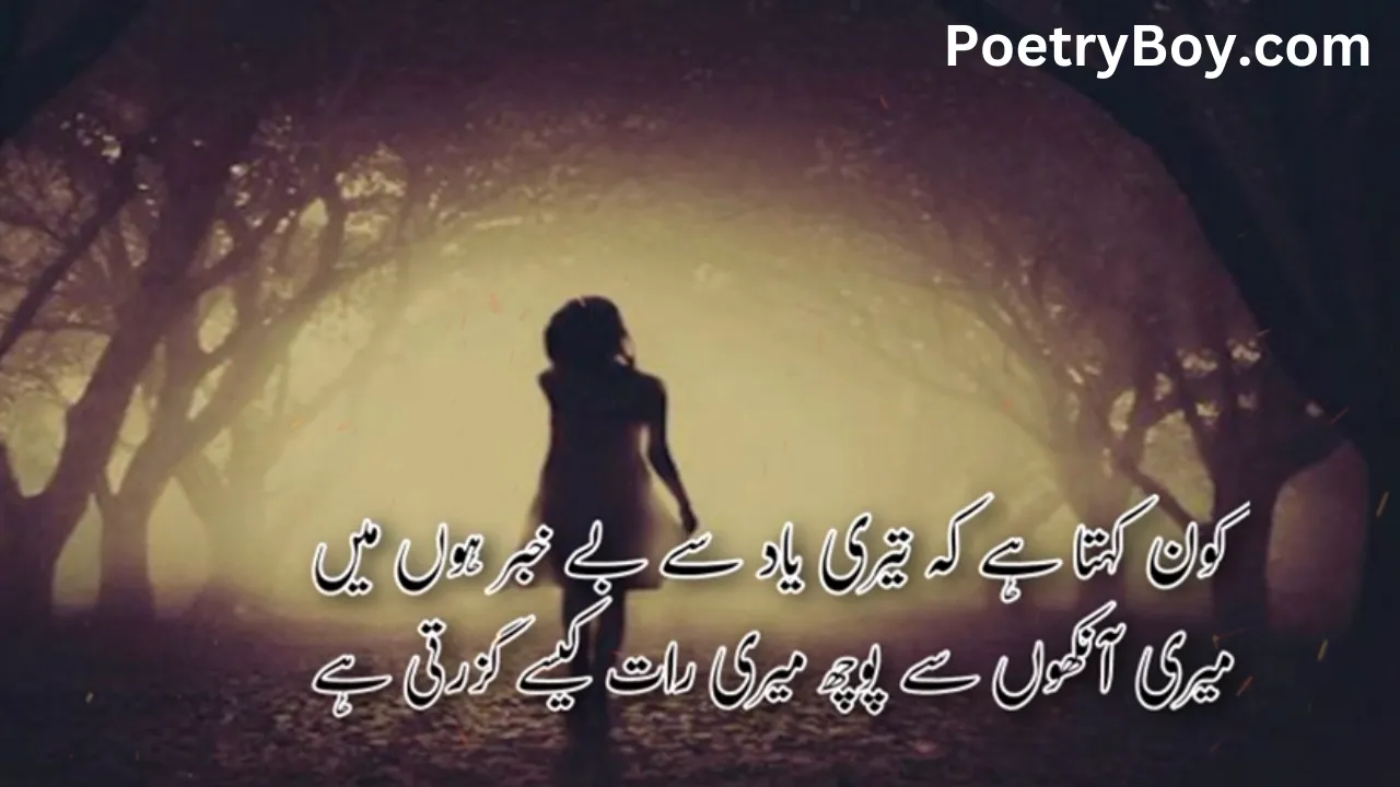 Sad Love Poetry In Urdu