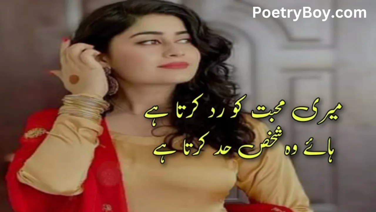 Sad Shayari In Urdu
